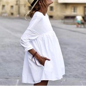 Zara Babydoll Romper Dress